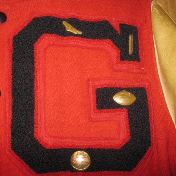 Mens  Vintage Letter Jacket - Picture 2 of 10